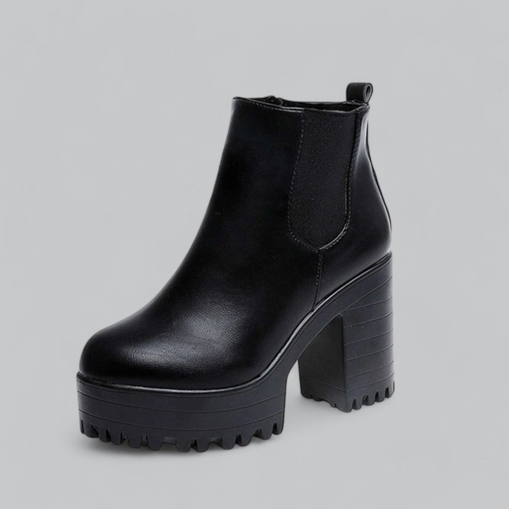 Ardor | Boot-Style Block Heels