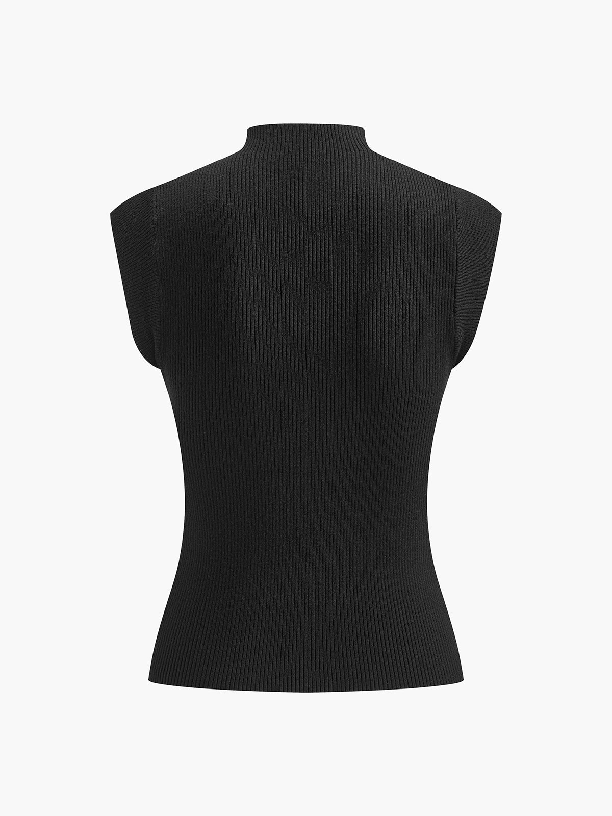 Clara | Sleeveless Mesh Patchwork Top