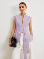 Mariel | Waist-Belted Peplum Top