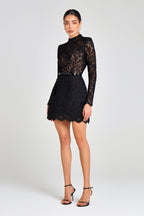 Ella | Sheer Lace Dress