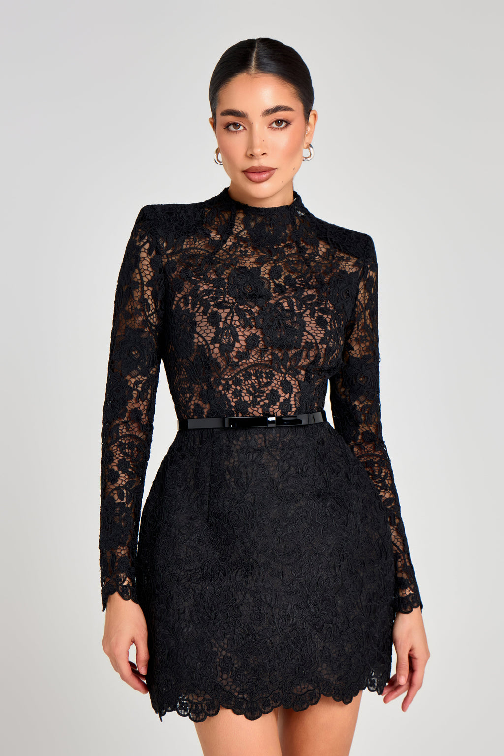Ella | Sheer Lace Dress