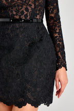 Ella | Sheer Lace Dress
