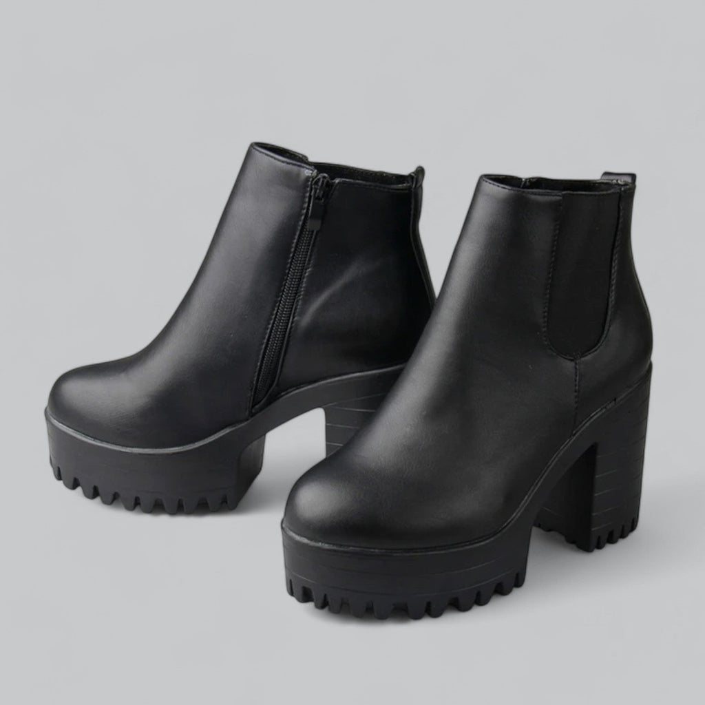 Ardor | Boot-Style Block Heels