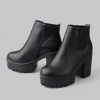 Ardor | Boot-Style Block Heels