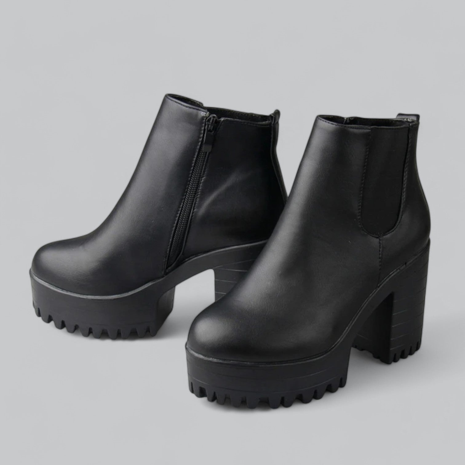 Ardor | Boot-Style Block Heels