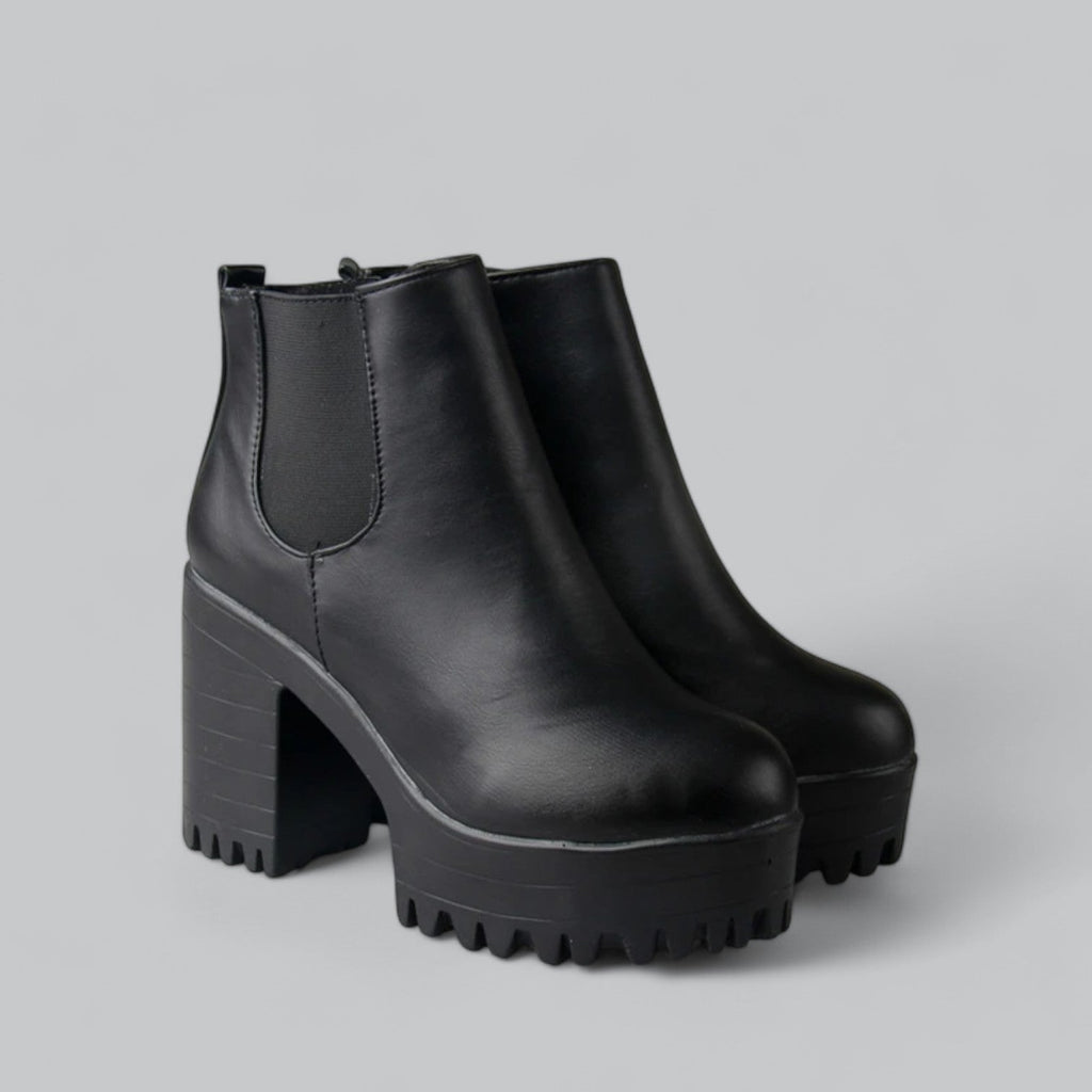 Ardor | Boot-Style Block Heels